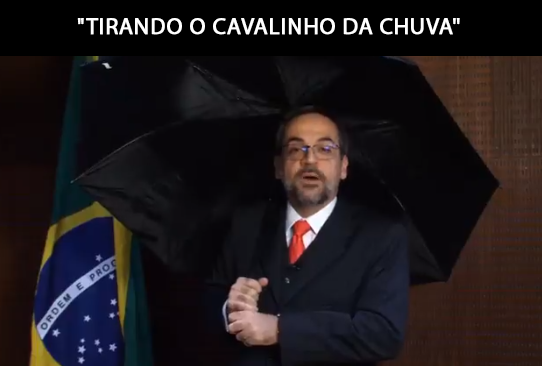 Weintraub guarda chuva