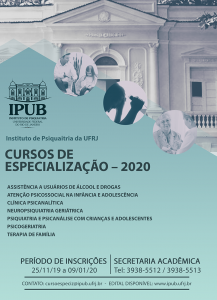 Cartaz lato sensu 2020