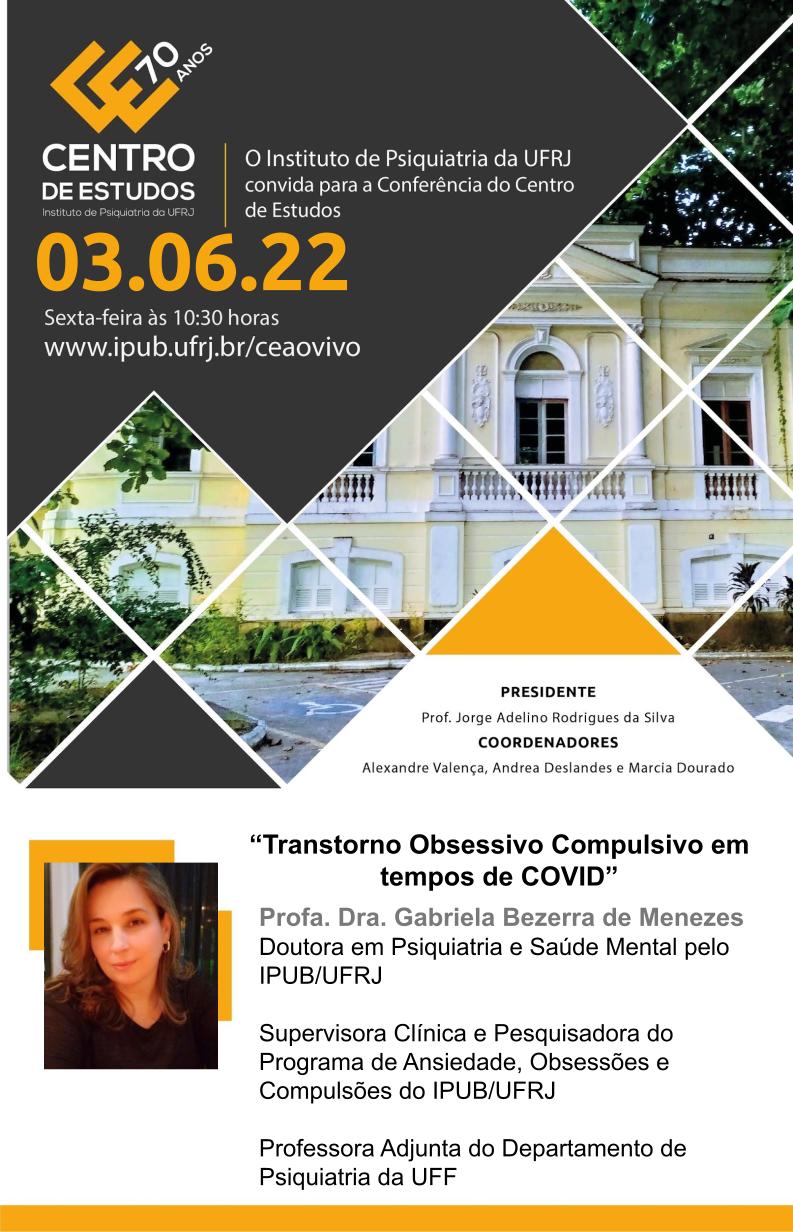Transtorno Obsessivo Compulsivo em tempos de COVID