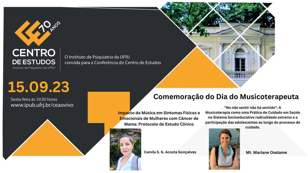 Comemoração do dia do Musicoterapeuta
