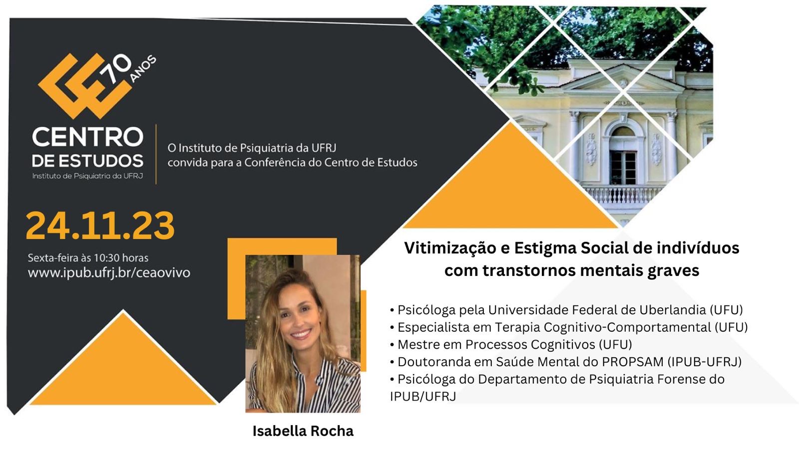Vitimização e Estigma Social de indivíduos com transtornos mentais graves