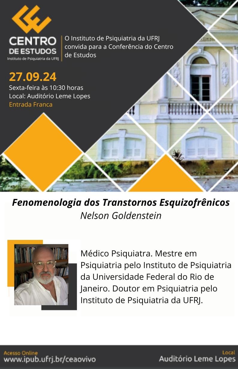 Fenomenologia dos Transtornos Esquizofrênicos