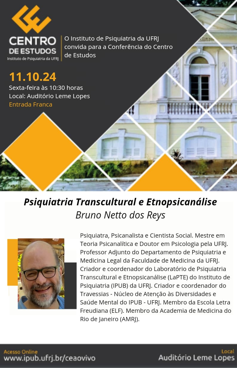 Psiquiatria Transcultural e Etnopsicanálise