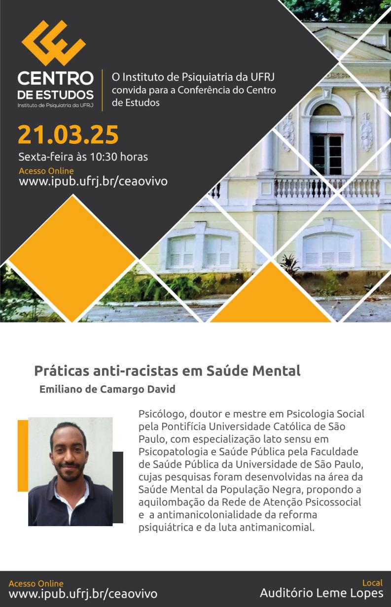 Práticas Anti-racistas em Saúde Mental